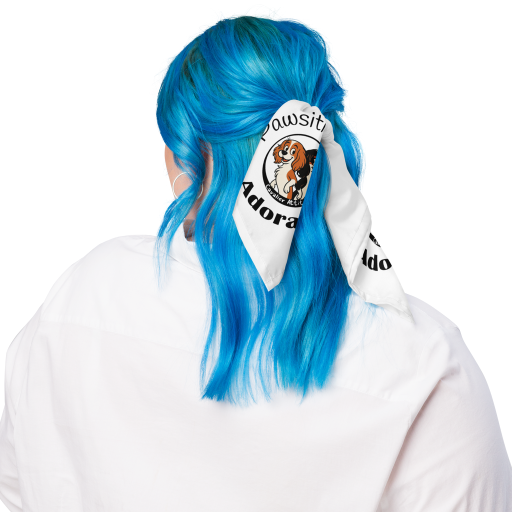 Pawsitively Adorable All-over print bandana